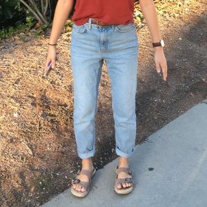 Top shop mom jeans